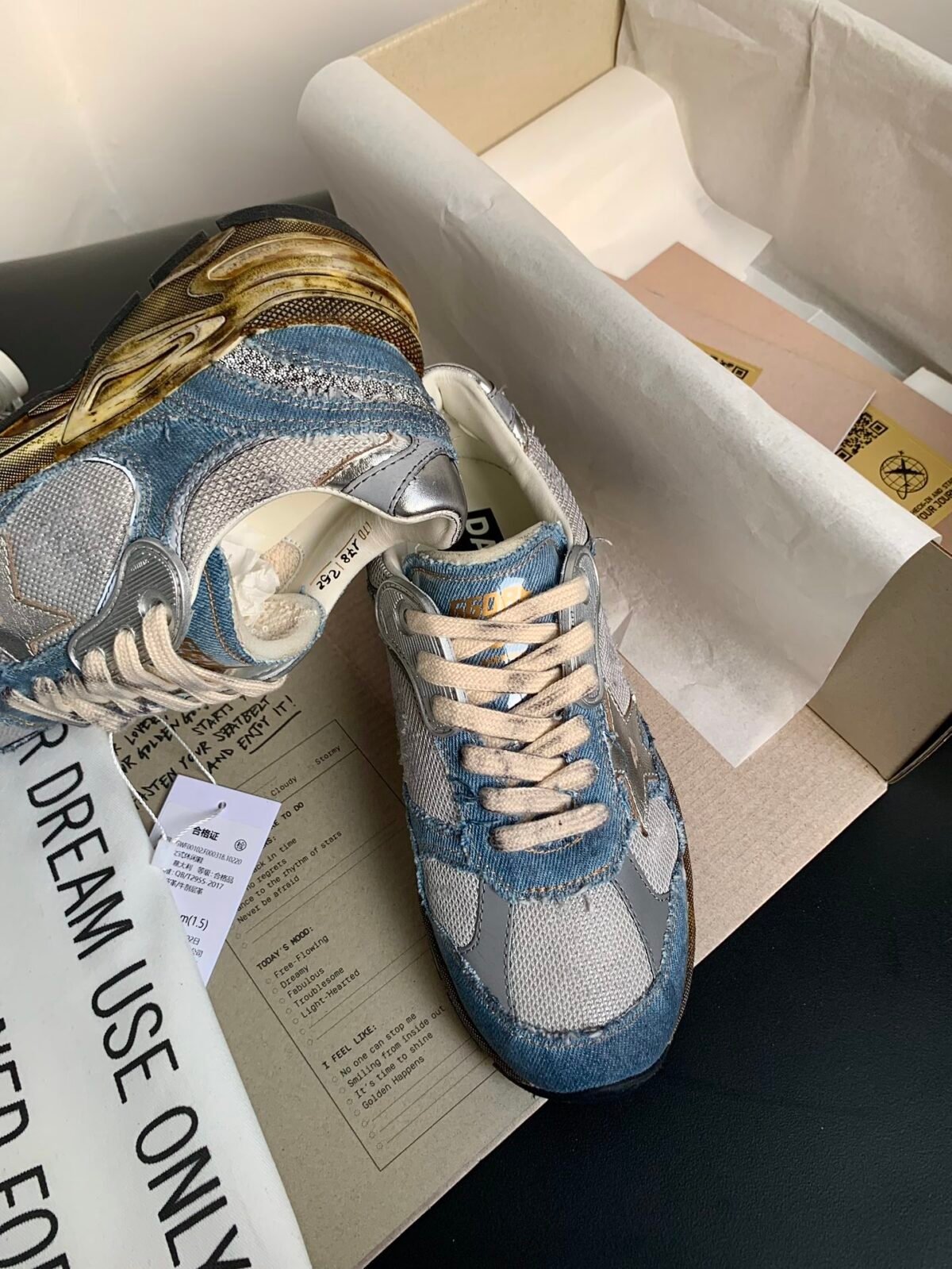 ⁦حذاء Golden Goose Dad-Star⁩ - الصورة ⁦6⁩