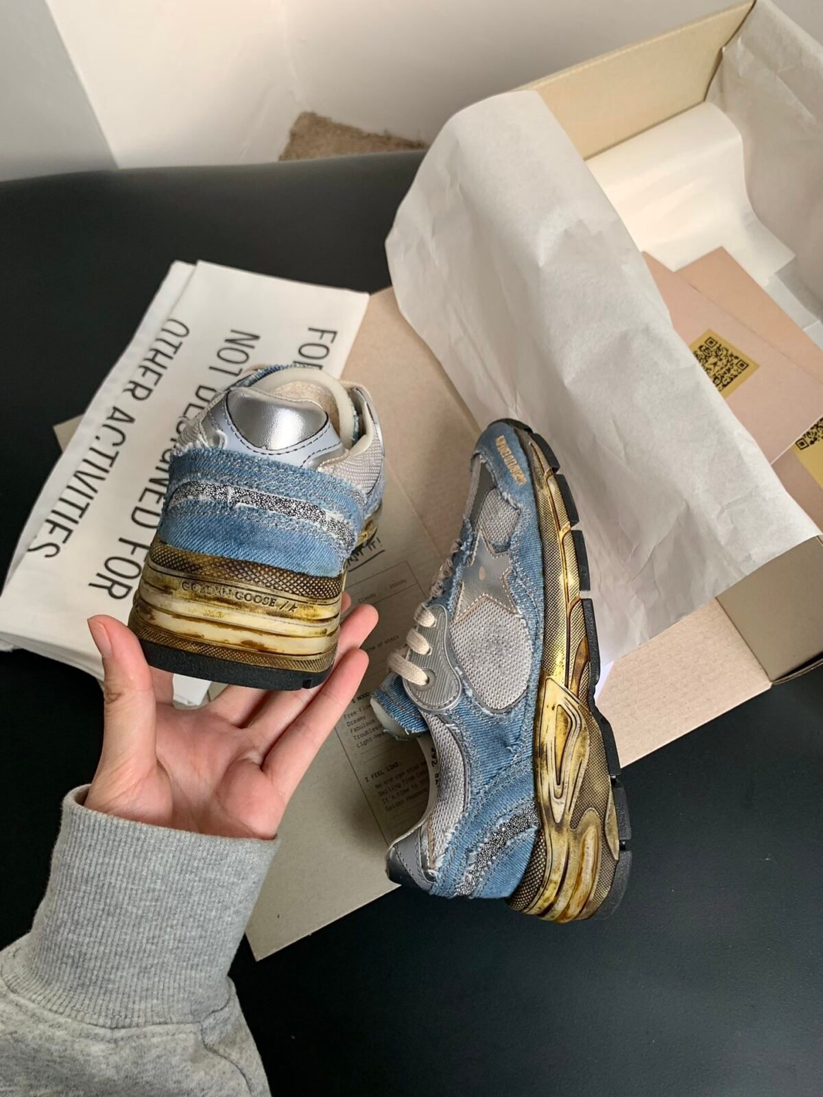 ⁦حذاء Golden Goose Dad-Star⁩ - الصورة ⁦8⁩