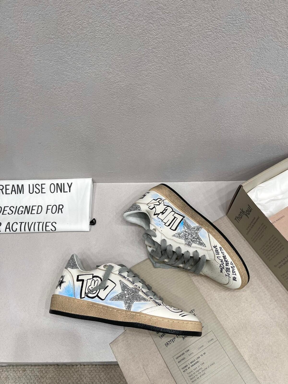 ⁦حذاء Golden Goose Ball Star⁩ - الصورة ⁦1⁩