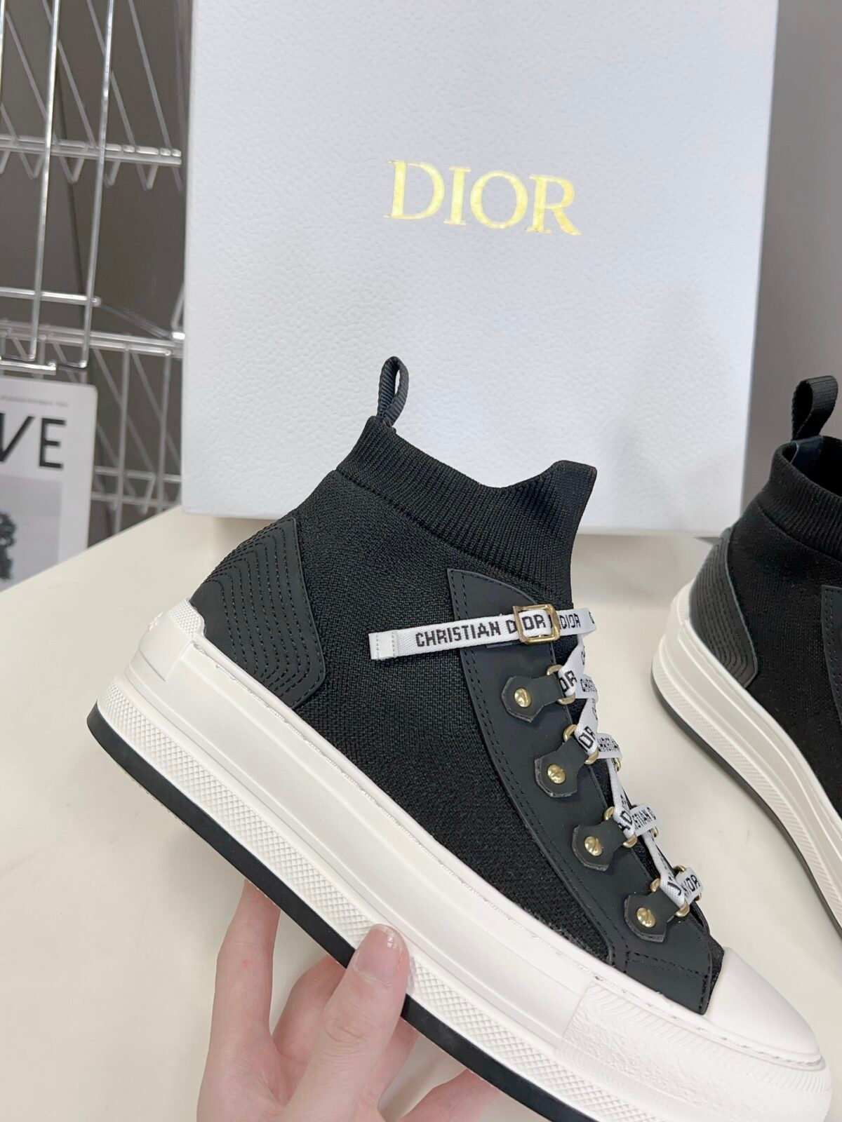 ⁦سنيكرز Sneakers مرتفع من ديور Dior⁩ - الصورة ⁦8⁩