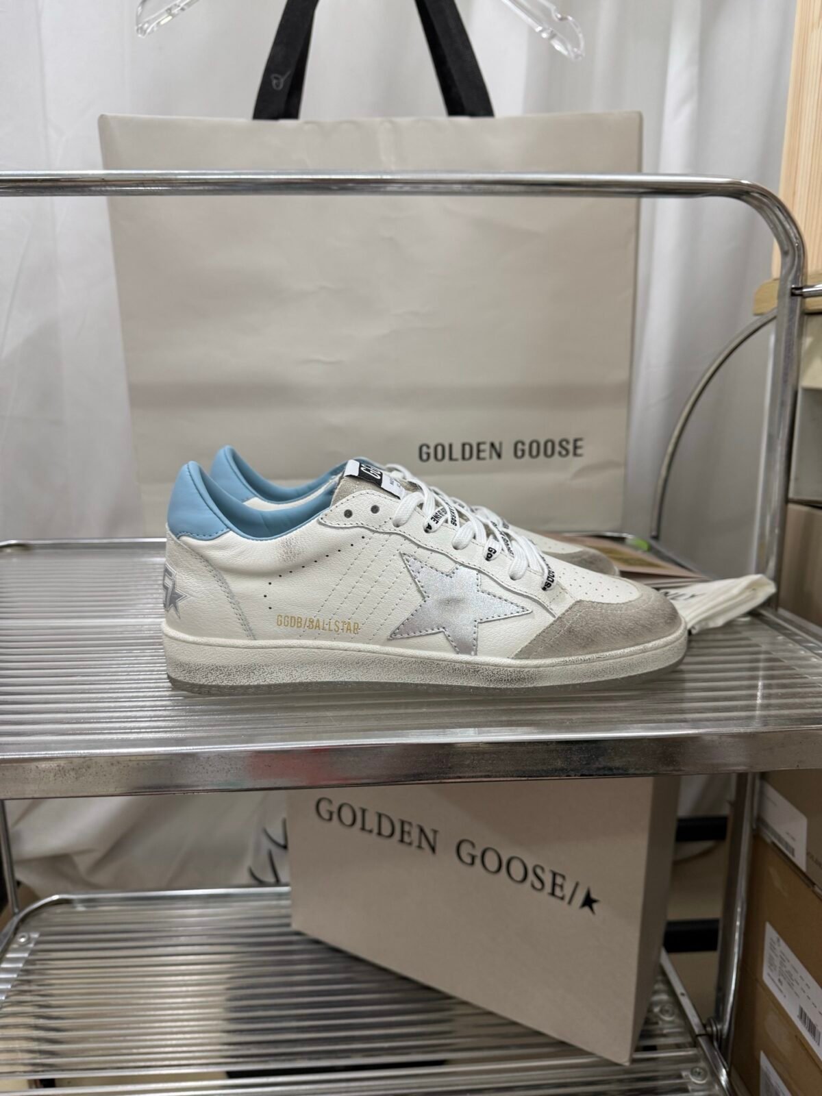⁦حذاء Golden Goose Ball Star⁩ - الصورة ⁦3⁩