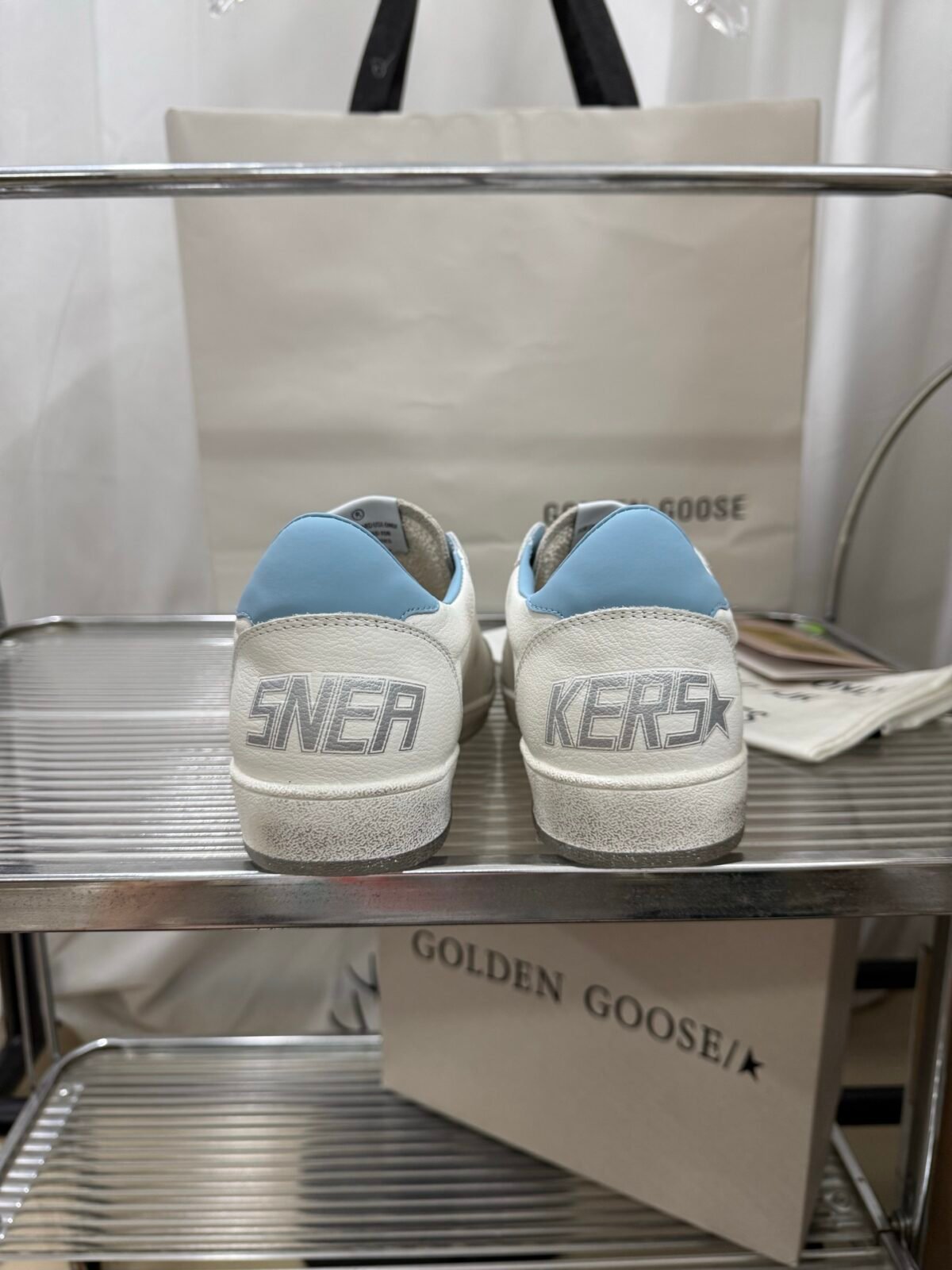 ⁦حذاء Golden Goose Ball Star⁩ - الصورة ⁦9⁩