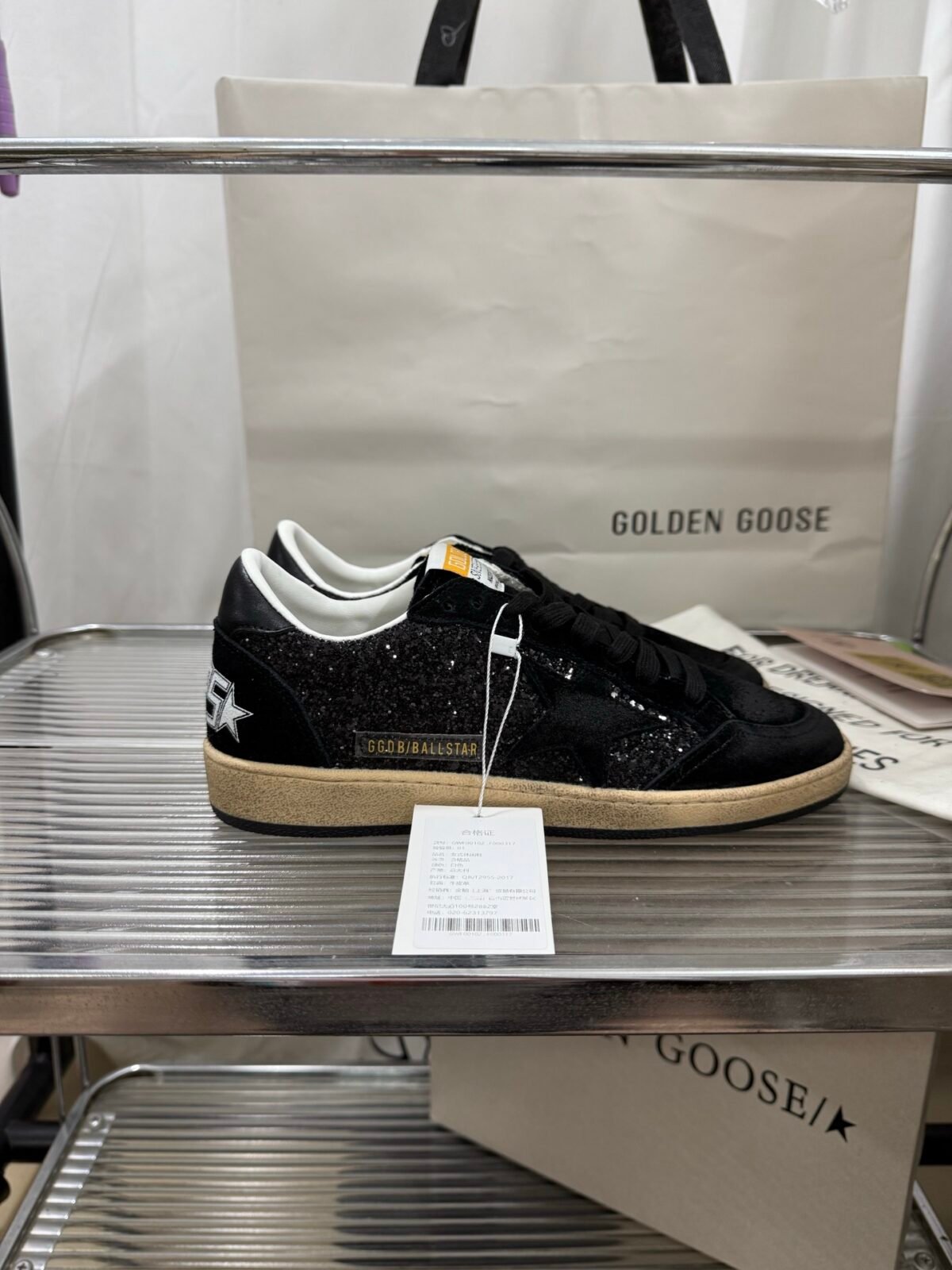 ⁦حذاء Golden Goose Ball Star⁩ - الصورة ⁦2⁩
