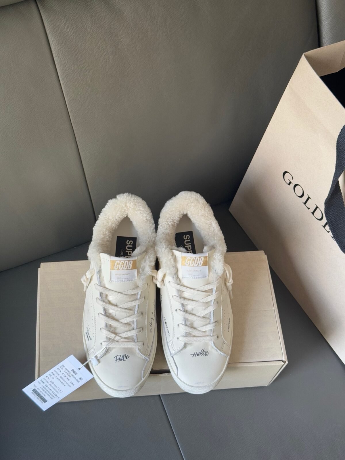 ⁦حذاء Golden Goose Superstar⁩ - الصورة ⁦6⁩