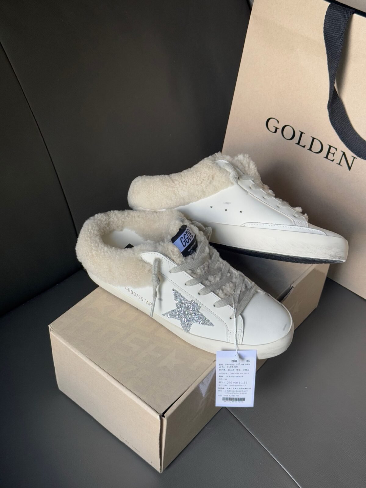 ⁦حذاء Golden Goose Superstar Sabot⁩ - الصورة ⁦8⁩